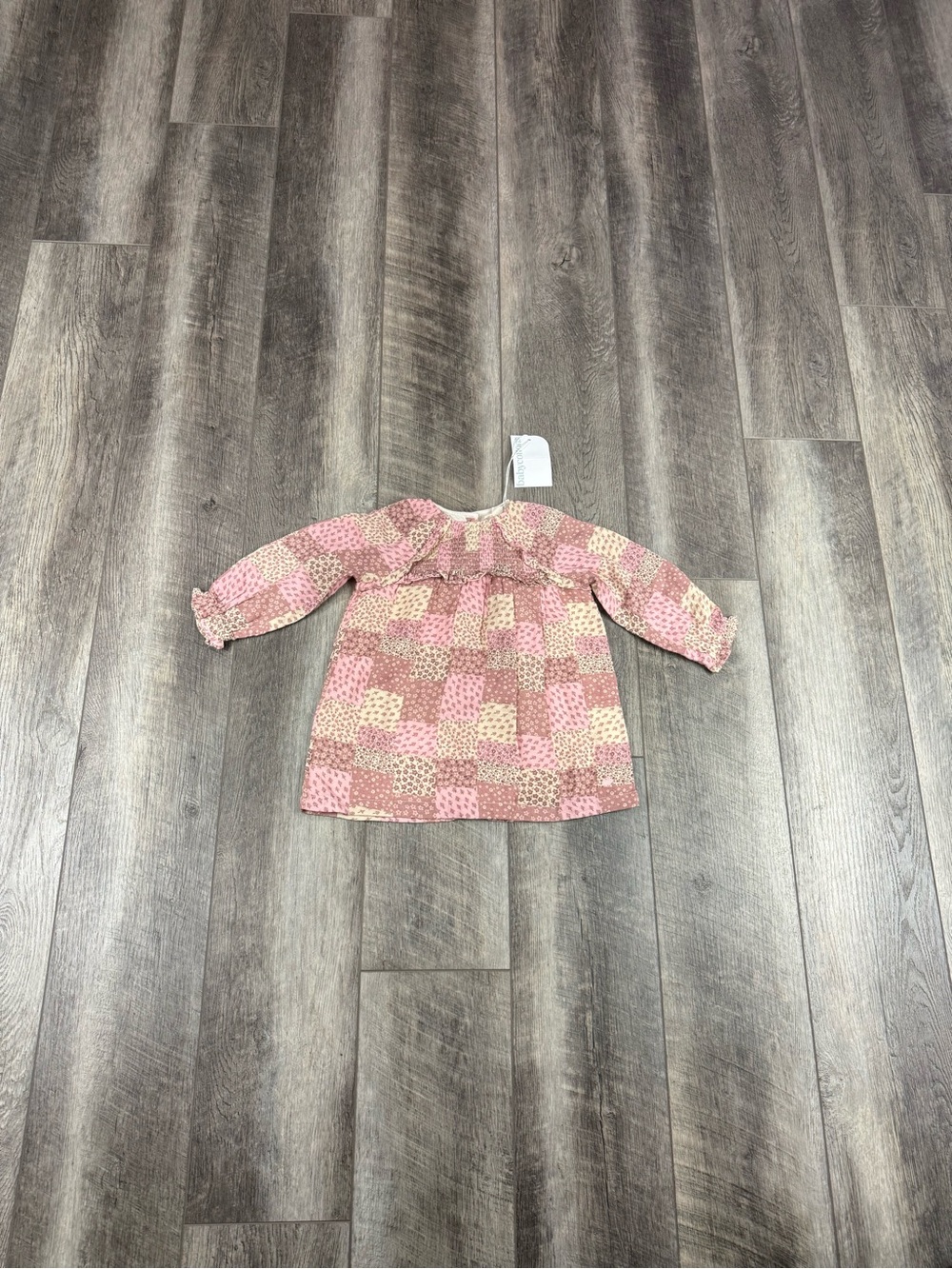 Babycottons Pink Vestido Patch Dress